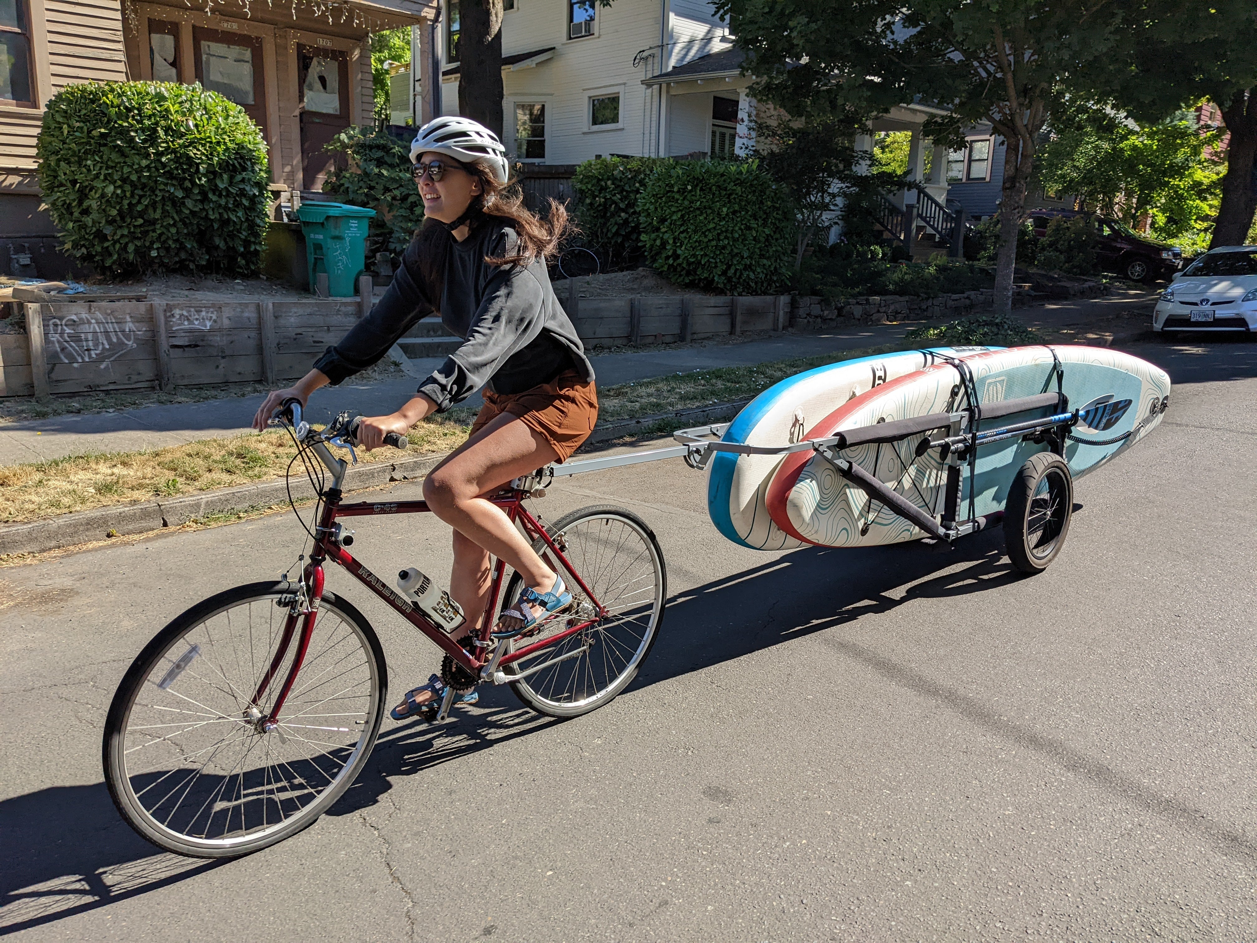 MBB SUP and Kayak Trailer V1 - Steel Frame