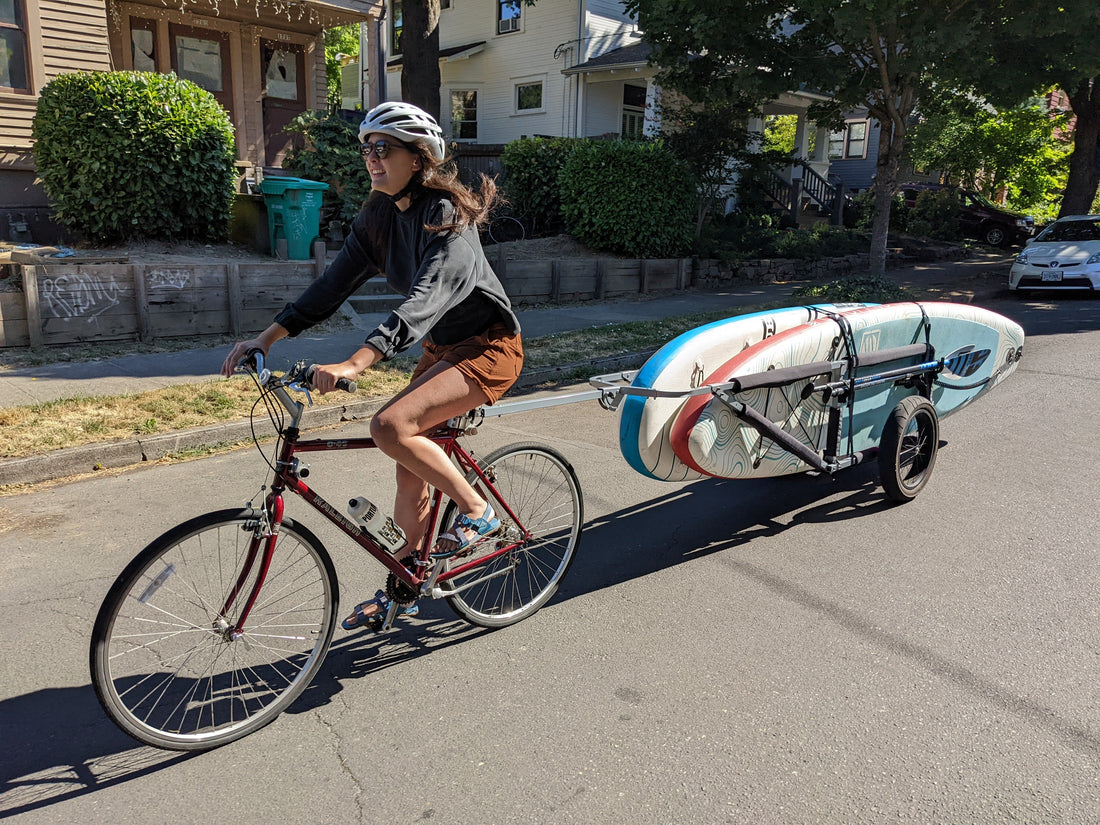 MBB SUP and Kayak Trailer V1 - Steel Frame