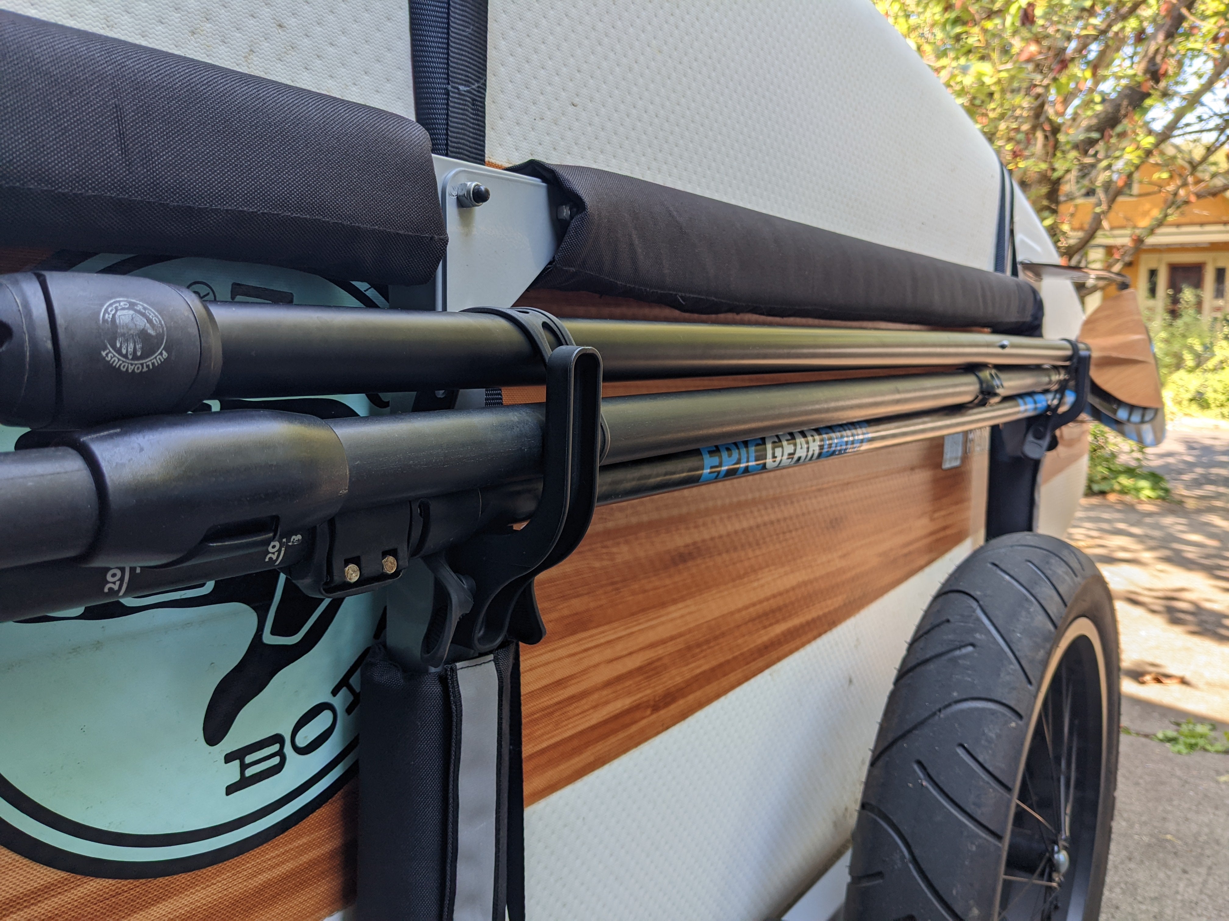 MBB SUP and Kayak Trailer V1 - Steel Frame