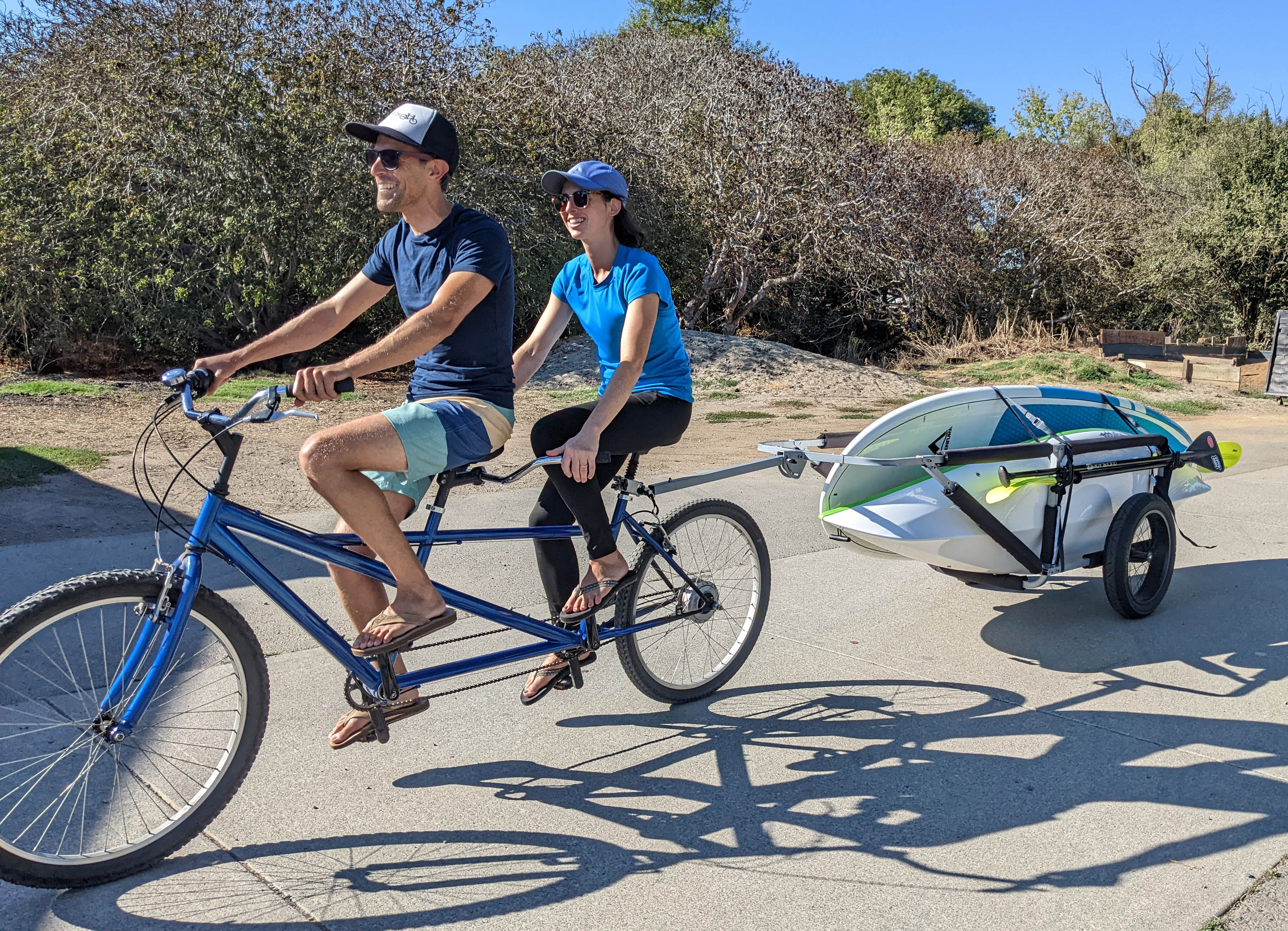 MBB SUP and Kayak Trailer V1 - Steel Frame