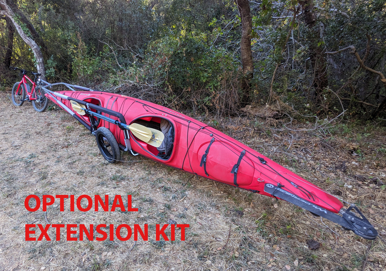 MBB SUP and Kayak Trailer V2 - Aluminum Frame
