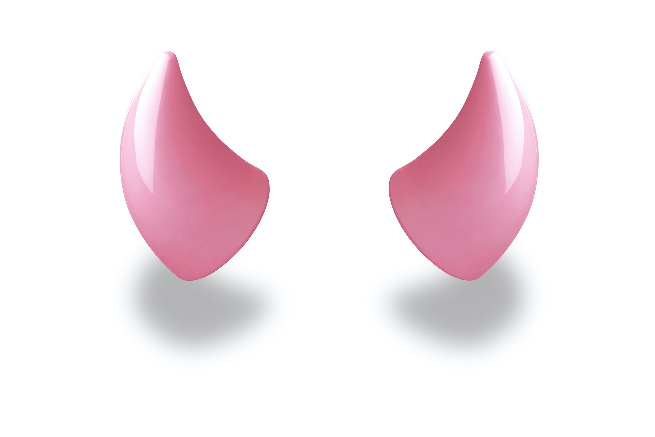 MagNeatOhz: Small Pink Devil Horns for Helmet
