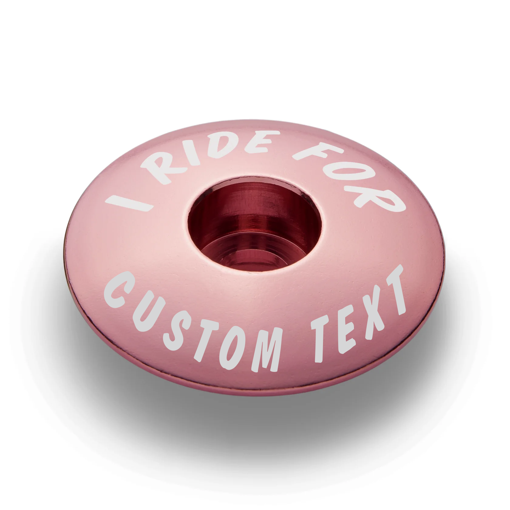 I Ride For - Custom Bicycle Headset Cap