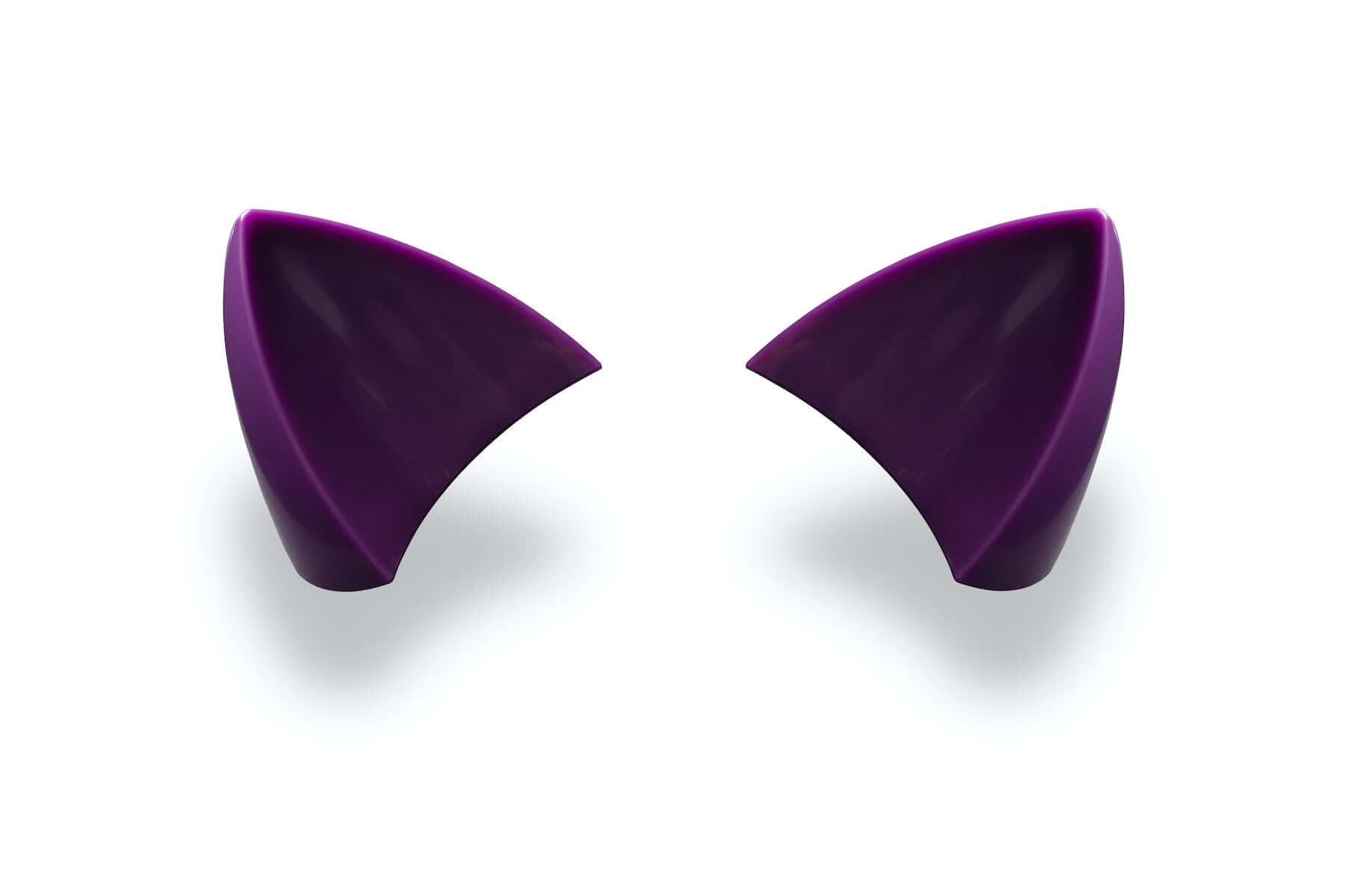 MagNeatOhz: Cat Ears for Helmet Purple