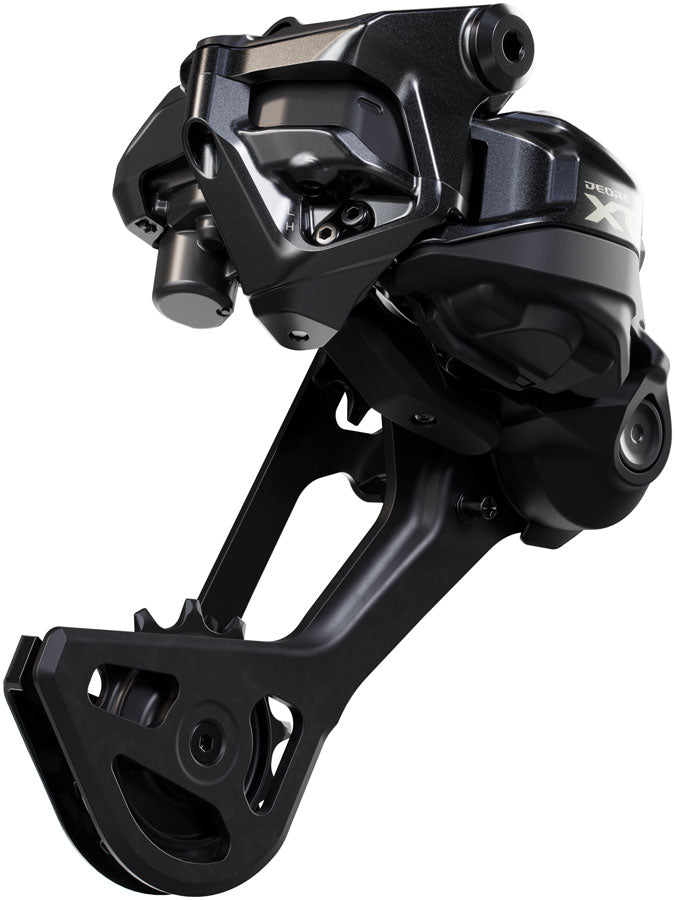 Shimano Deore XT RD-M8250-SGS Di2 Wireless Rear Derailleur - 12-Speed Long Cage Shadow ES BLK/Gray