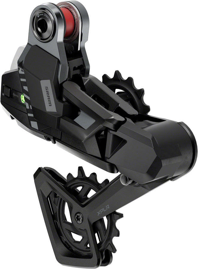SRAM Rival XPLR AXS Rear Derailleur - For Rival XPLR 1x 13-Speed 46t Max UDH Hangerless Battery Not Included BLK/Silver E1