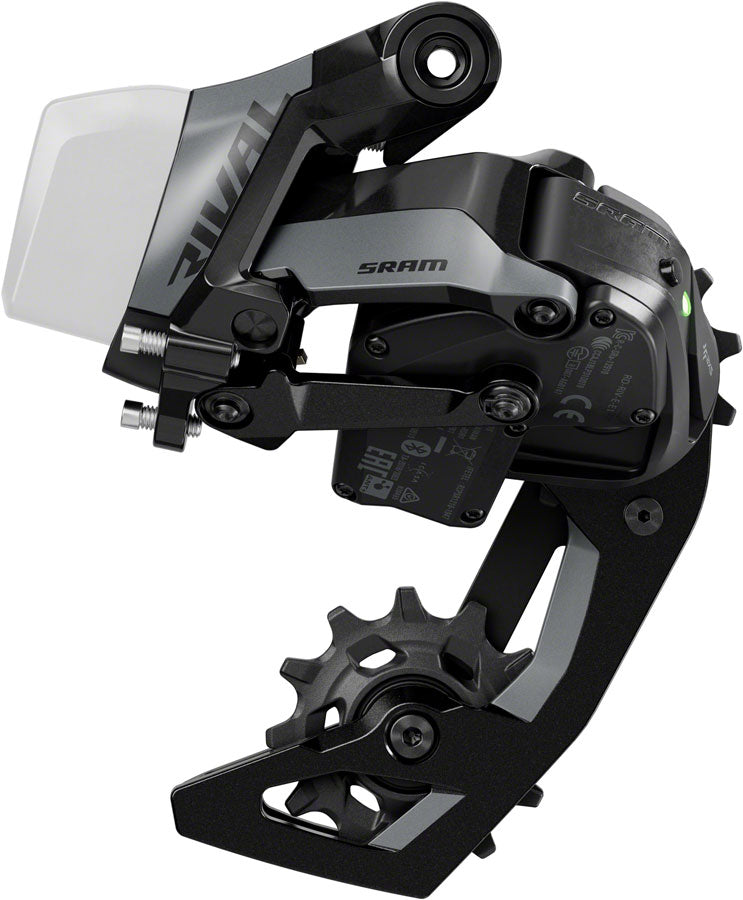 SRAM Rival AXS Rear Derailleur - 12-Speed 36t Max Battery Not Included Aluminum Cage BLK E1