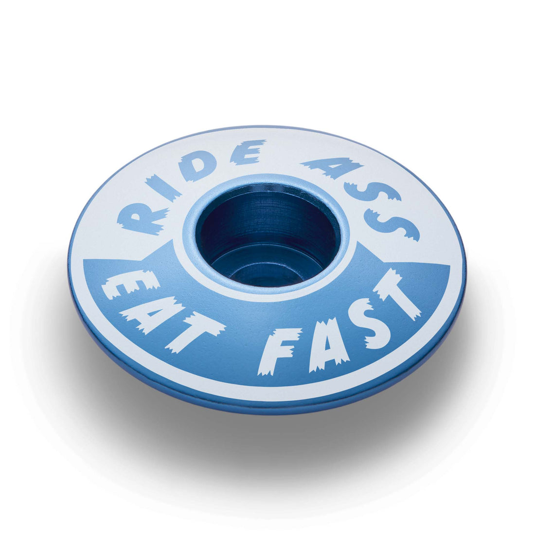 Ride Ass Eat Fast Bicycle Headset Cap