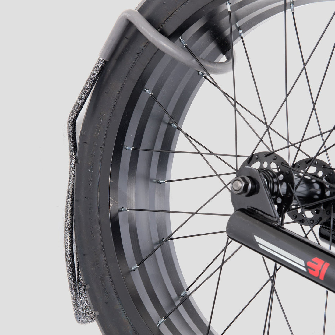 Fat Tire Single Bike Wall Mount Hook