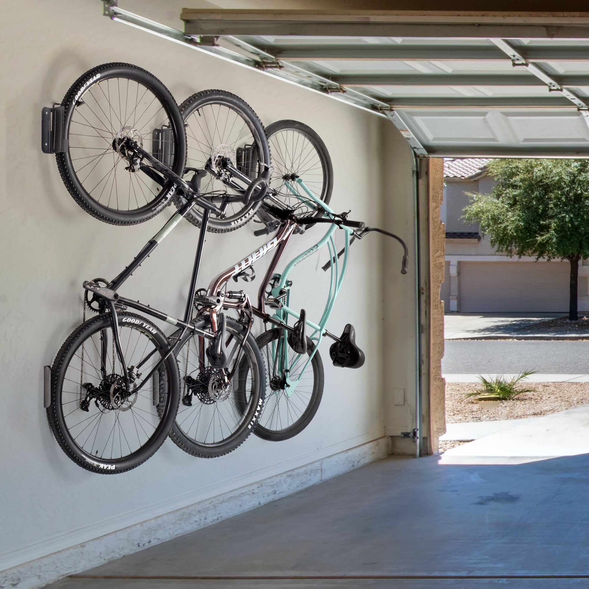 Single Bike Hinge Wall Mount Rack