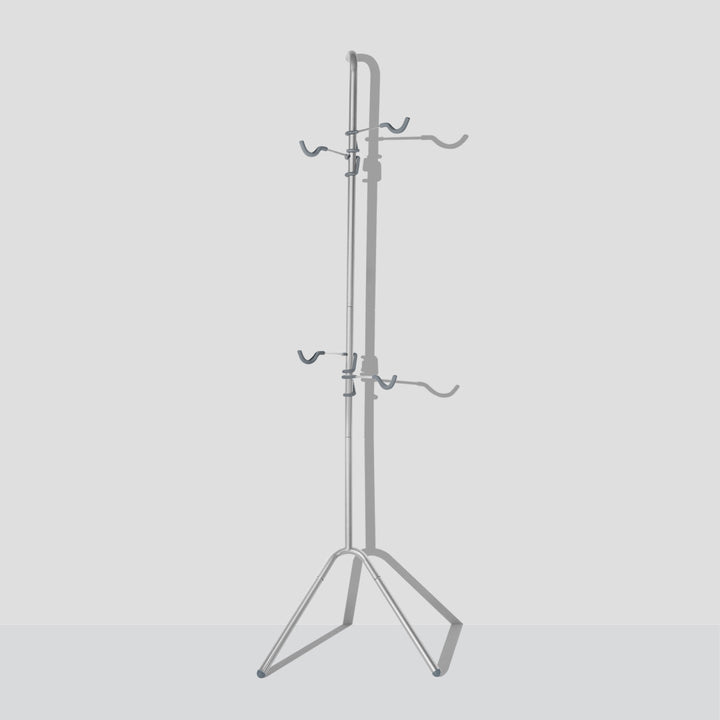 Two Bike Gravity Pole Stand