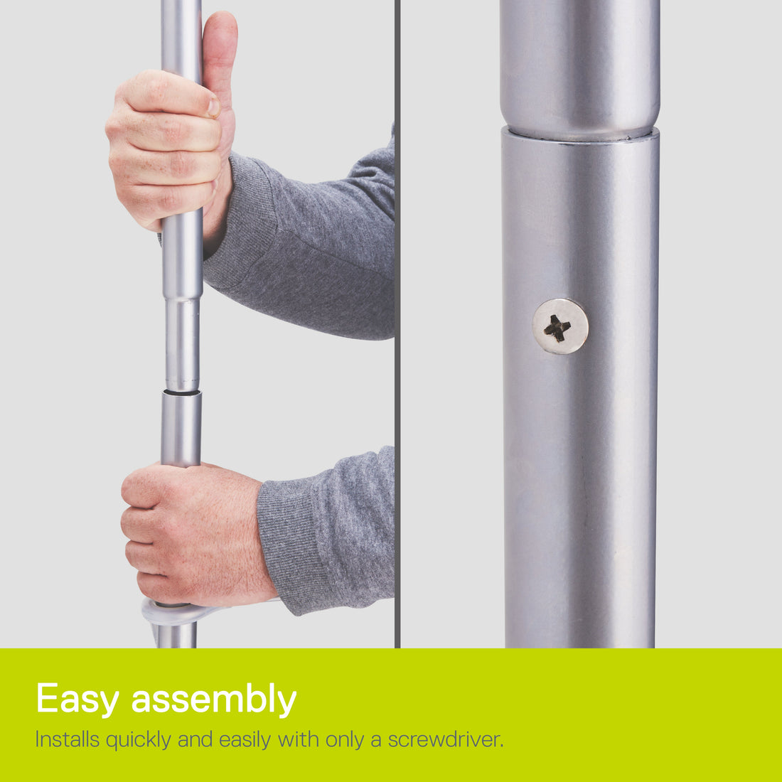 Two Bike Gravity Pole Stand