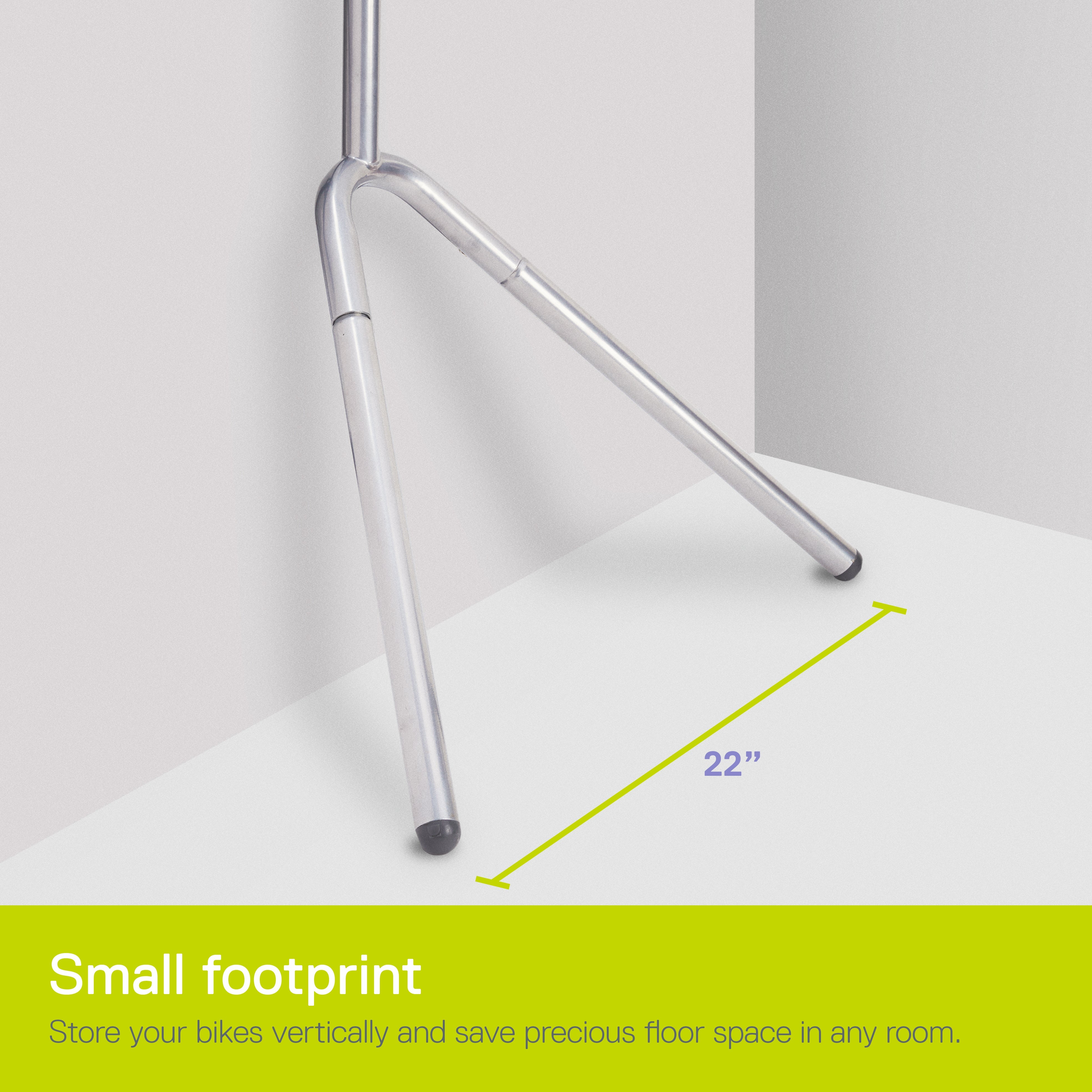 Two Bike Gravity Pole Stand