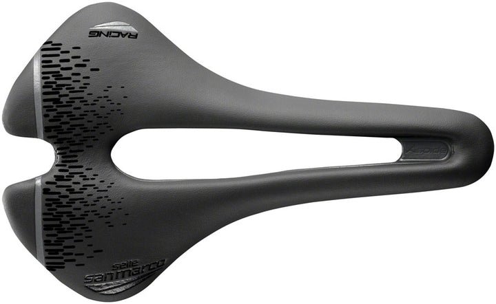 Selle San Marco Aspide Short Open-Fit Racing Saddle - Manganese BLK Mens Narrow