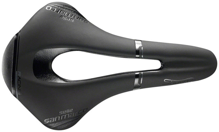 Selle San Marco Shortfit Open-Fit Racing Saddle - Manganese BLK Mens Superwide