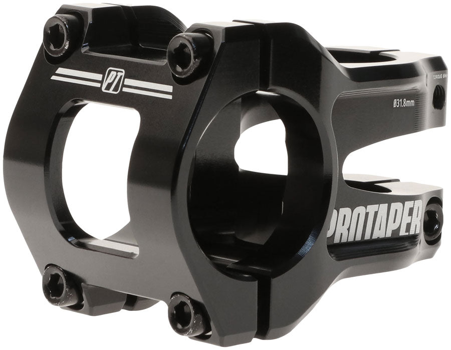 ProTaper Vice Trail Stem - 30mm 31.8mm Clamp +/-0 1 1/8" Aluminum Black