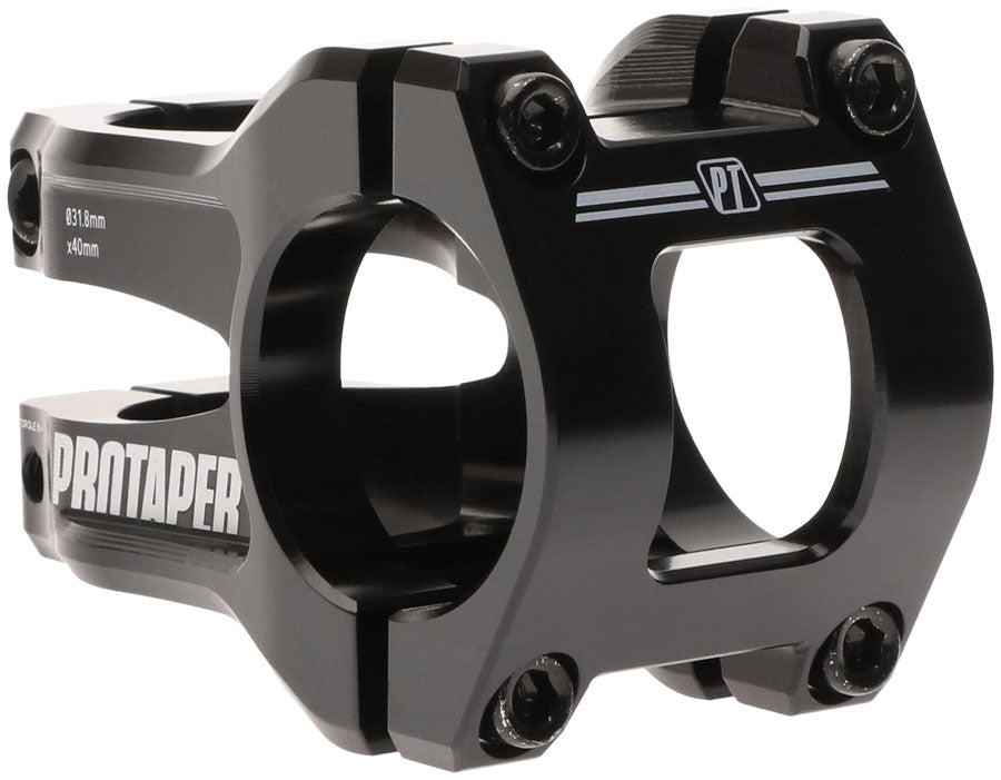 ProTaper Vice Trail Stem - 40mm 31.8mm Clamp +/-0 1 1/8" Aluminum Black
