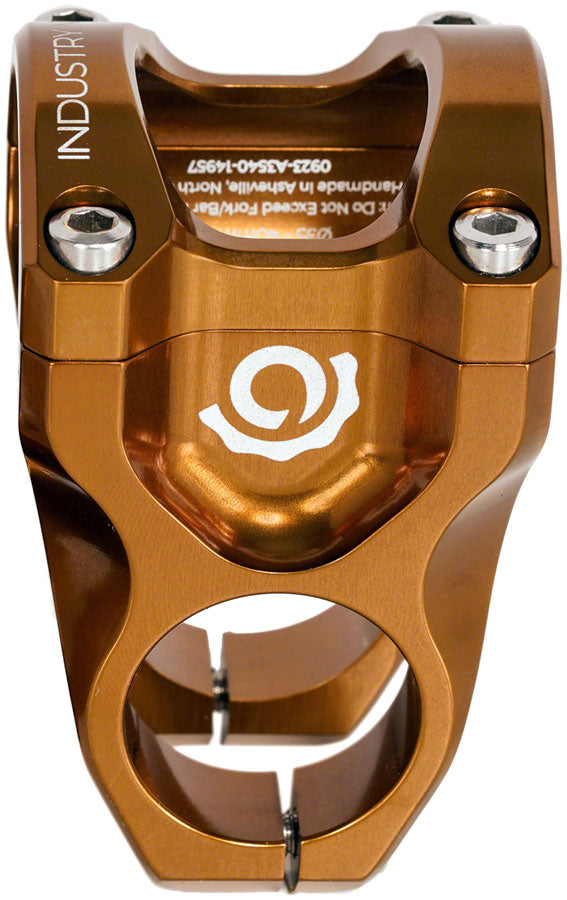 Industry Nine A318 Stem - 40mm 31.8mm Clamp +/-4.4 1 1/8" Aluminum Bronze