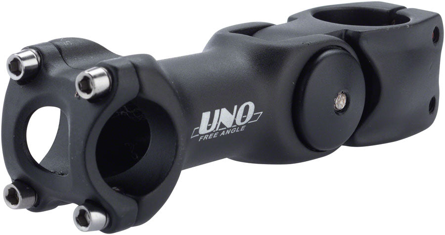 Kalloy 820 Stem - 110mm 25.4 Clamp Adjustable 1 1/8" Aluminum Black