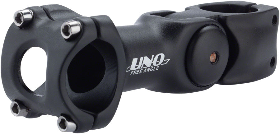 Kalloy 820 Stem - 110mm 31.8 Clamp Adjustable 1 1/8" Aluminum Black