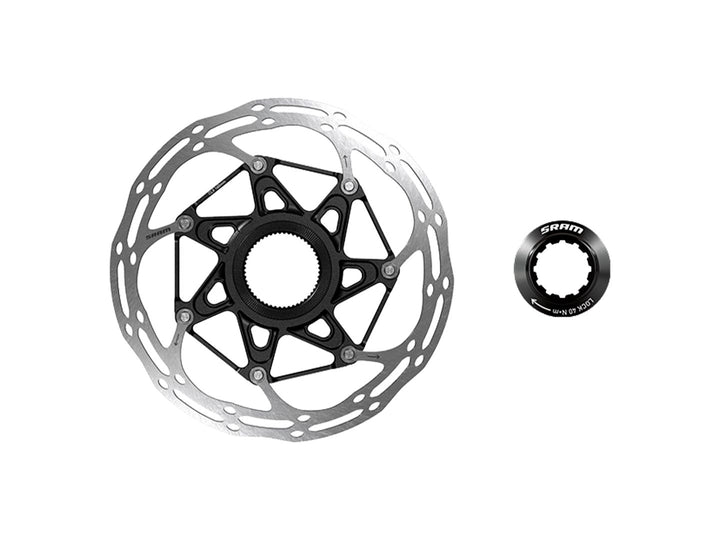 SRAM CenterLine X Disc Brake Rotor - 140mm Center Lock 1.85mm Includes Internal Tooled Lockring