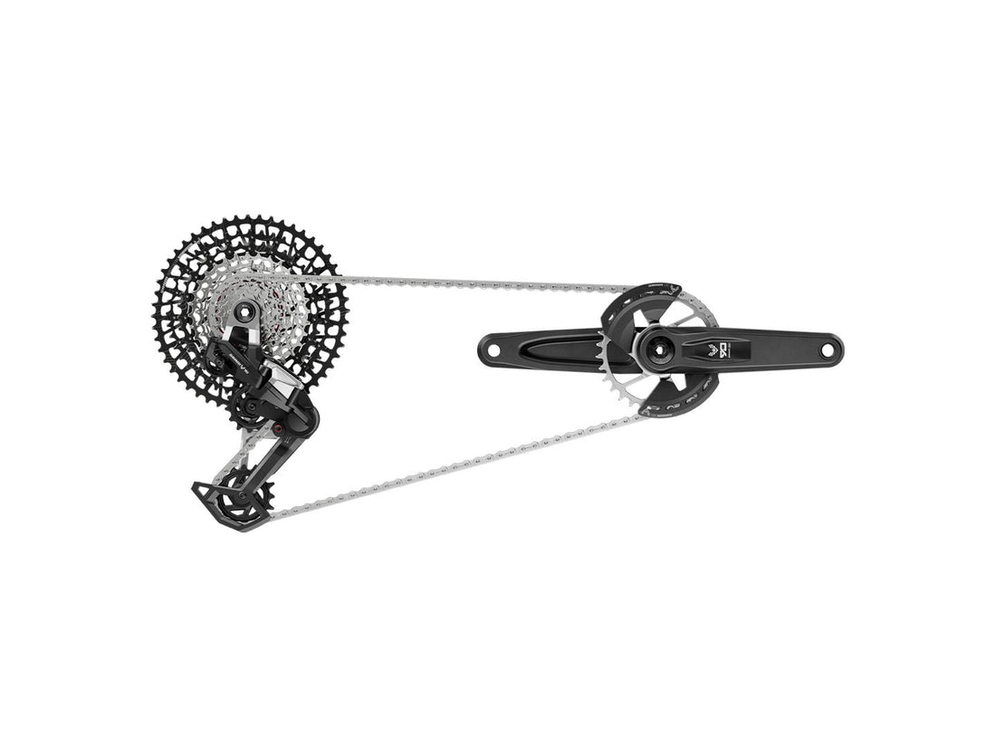 SRAM Eagle 90 T-Type Groupset - 165mm Wide Crank 32t Chainring Trigger Shifter 10-52t 12-Speed Cassette Rear Derailleur Chain