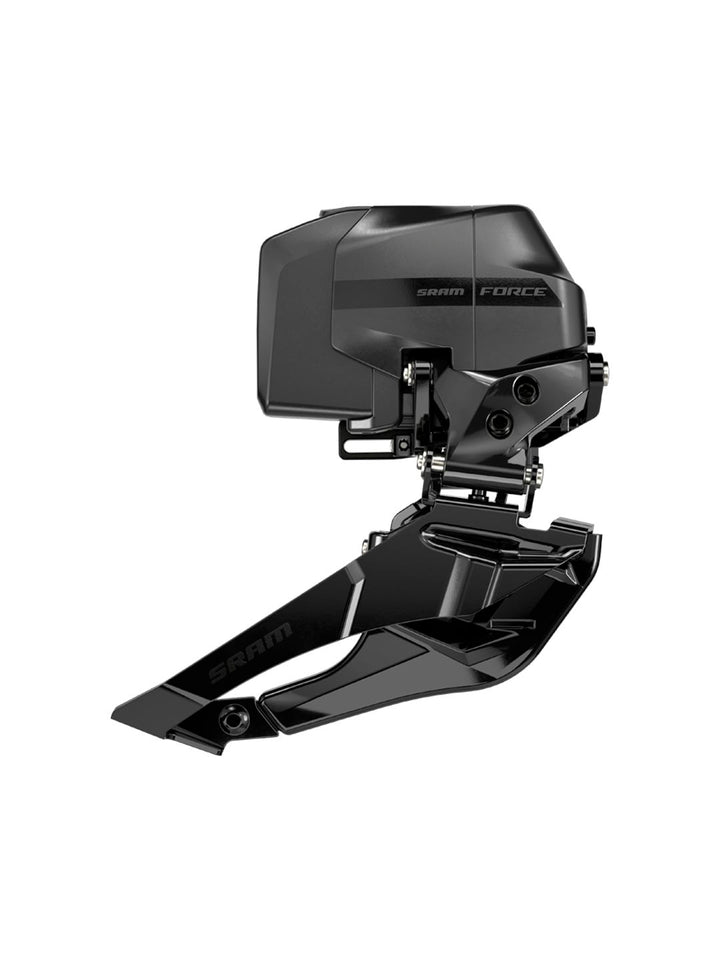 Front Der SRAM Force AXS Braze-on Black/Chrome