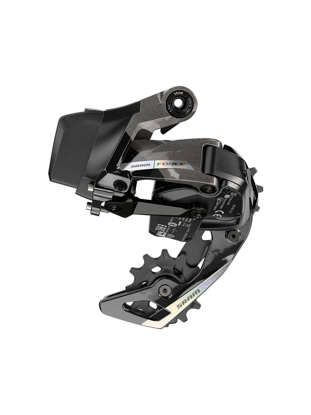 Rear Der SRAM Force AXS 12-Speed Black