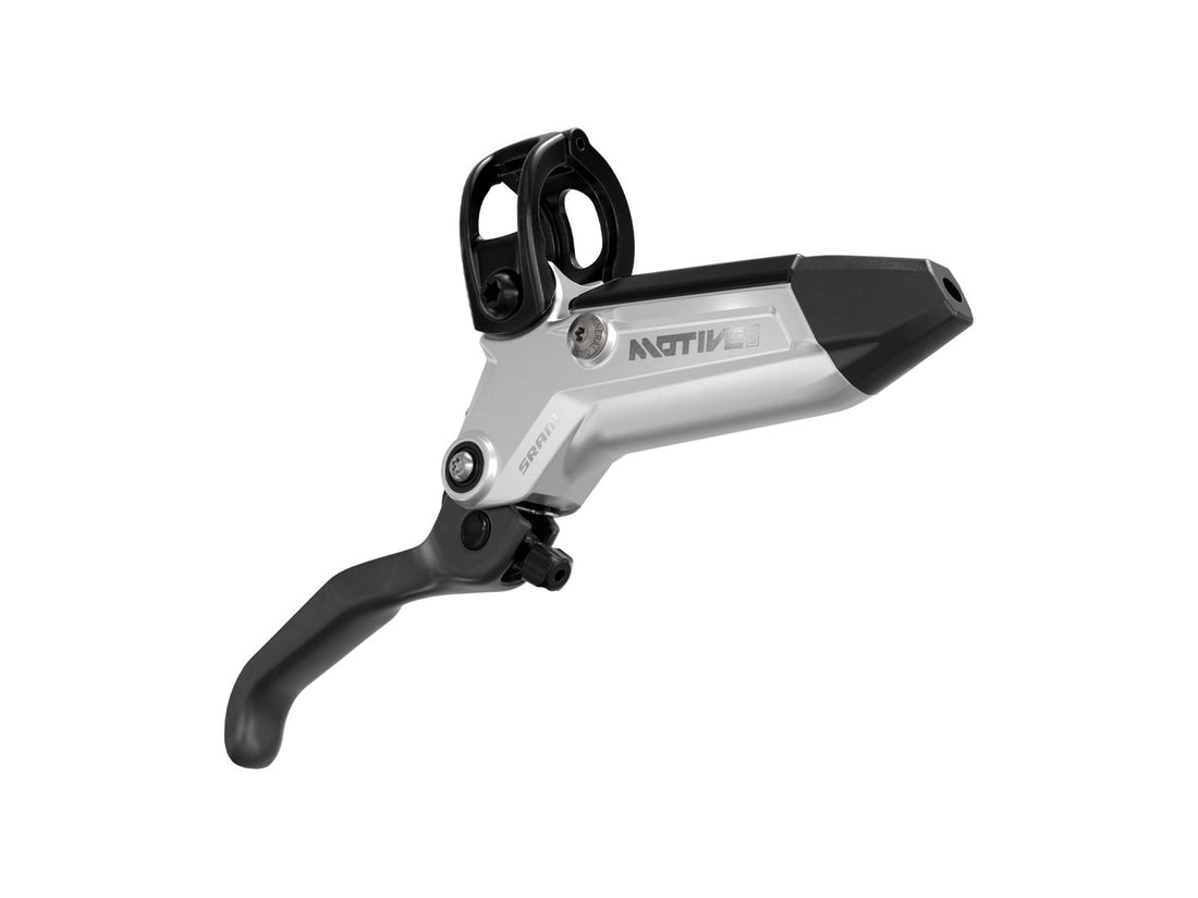 SRAM Motive Ultimate Disc Brake Lever - Rear Front 2000mm Hose Post Mount 4-Piston Alum Lever Body Carbon Blade Blk/Sil A1
