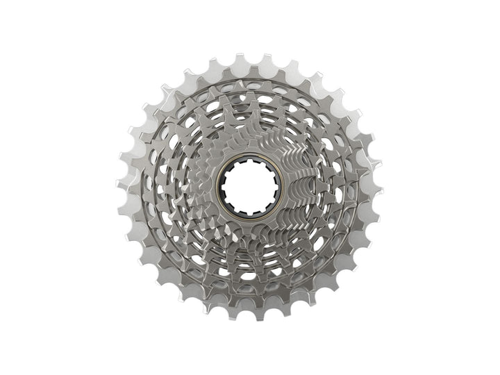 SRAM RED XG-1290 Cassette - 12-Speed 10-30t For XDR Driver Body Silver E1