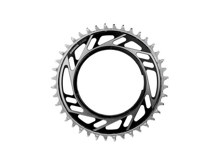 SRAM RED XPLR X-Sync Thread Mount Chainring -  42t 12/13-Speed Thread Mount For RED XPLR AXS PM Spider 6.5mm Offset BLK/Silver E1