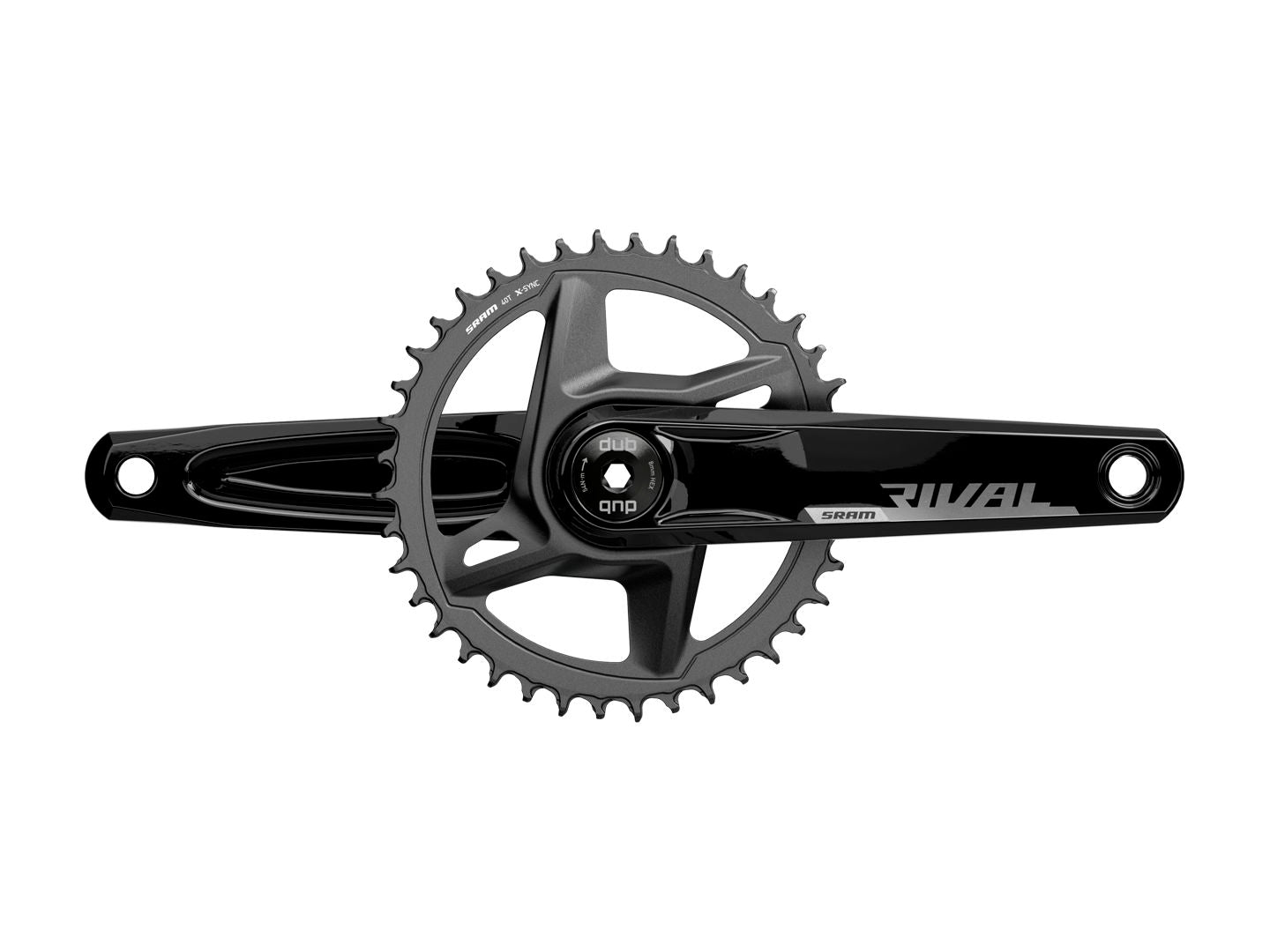 Crankset SRAM Rival AXS DUB Wide 170mm 40T Black