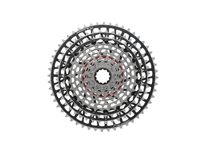 SRAM XX SL Eagle T-Type XS-1299 Cassette - 12-Speed 10-52t For XD Driver Silver/BLK
