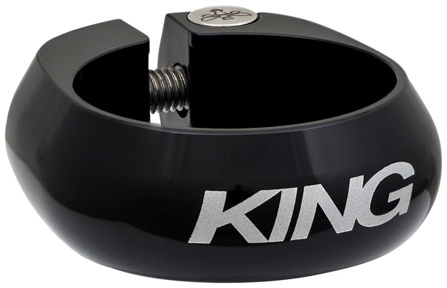 Chris King Seatpost Clamp - 34.9mm Bolt-On Black