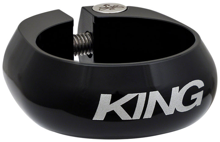Chris King Seatpost Clamp - 31.8mm Bolt-On Black