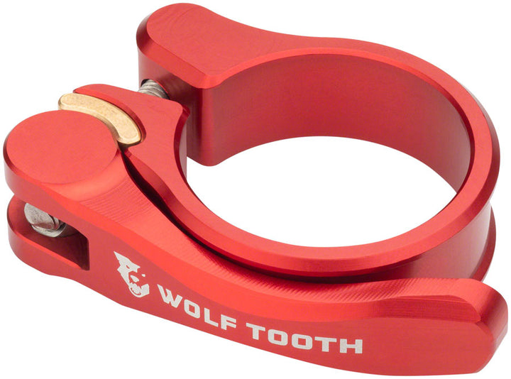 Wolf Tooth Components Quick Release Seatpost Clamp - 31.8mm QR Red