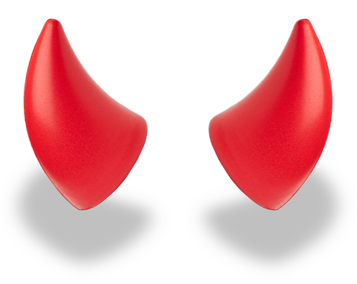 Softeez: Red Devil Horns for Helmet