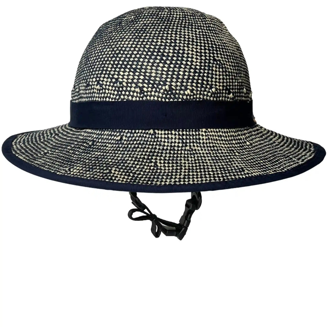 Straw Hat Bike Helmet Shibori Blue - Comfort