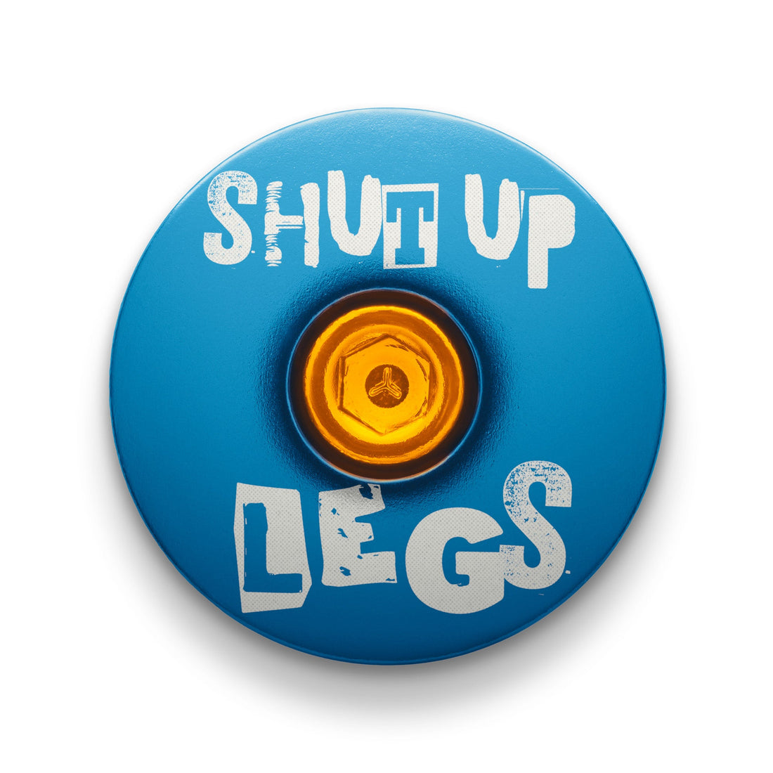 Shut Up Legs! Custom Bicycle Headset Cap