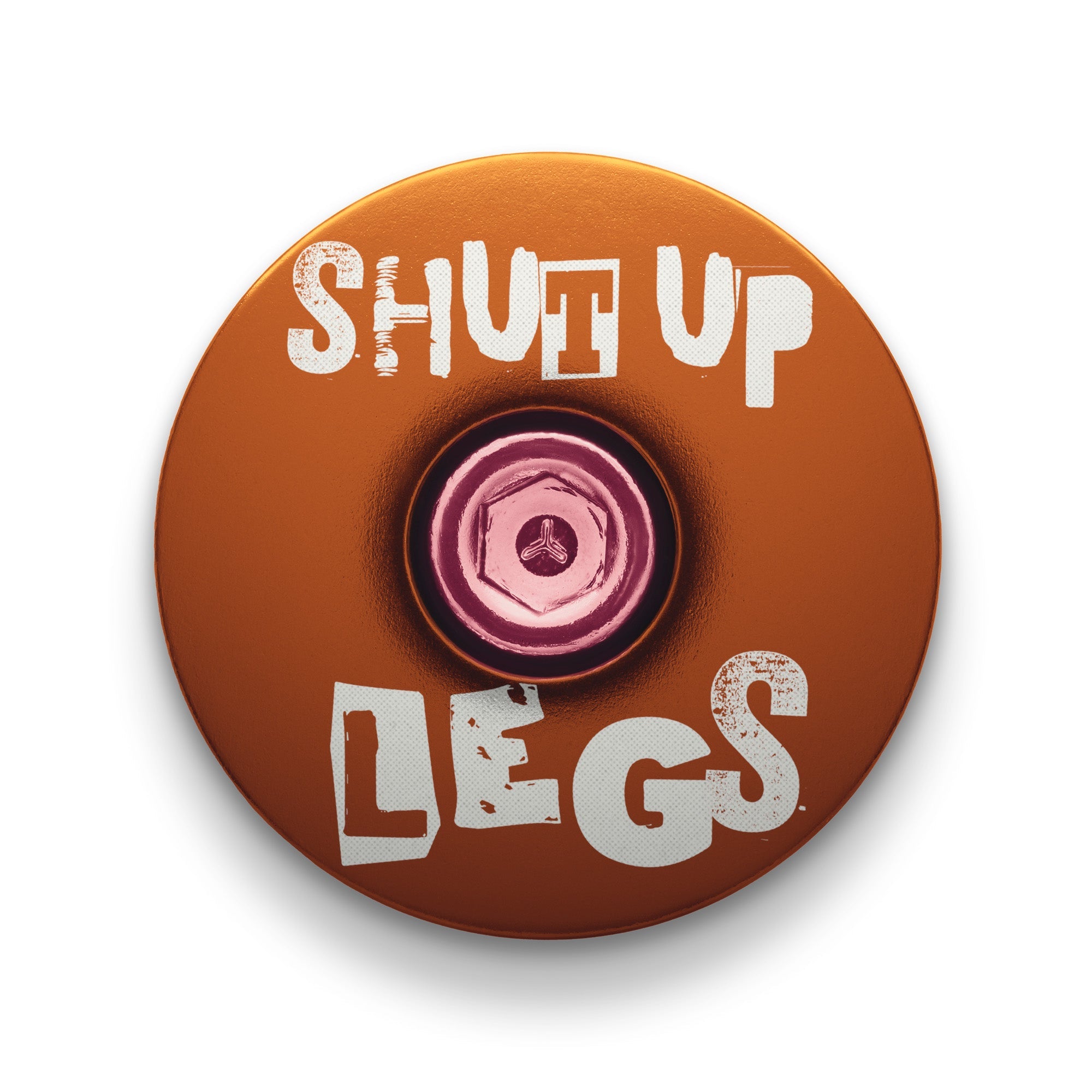 Shut Up Legs! Custom Bicycle Headset Cap