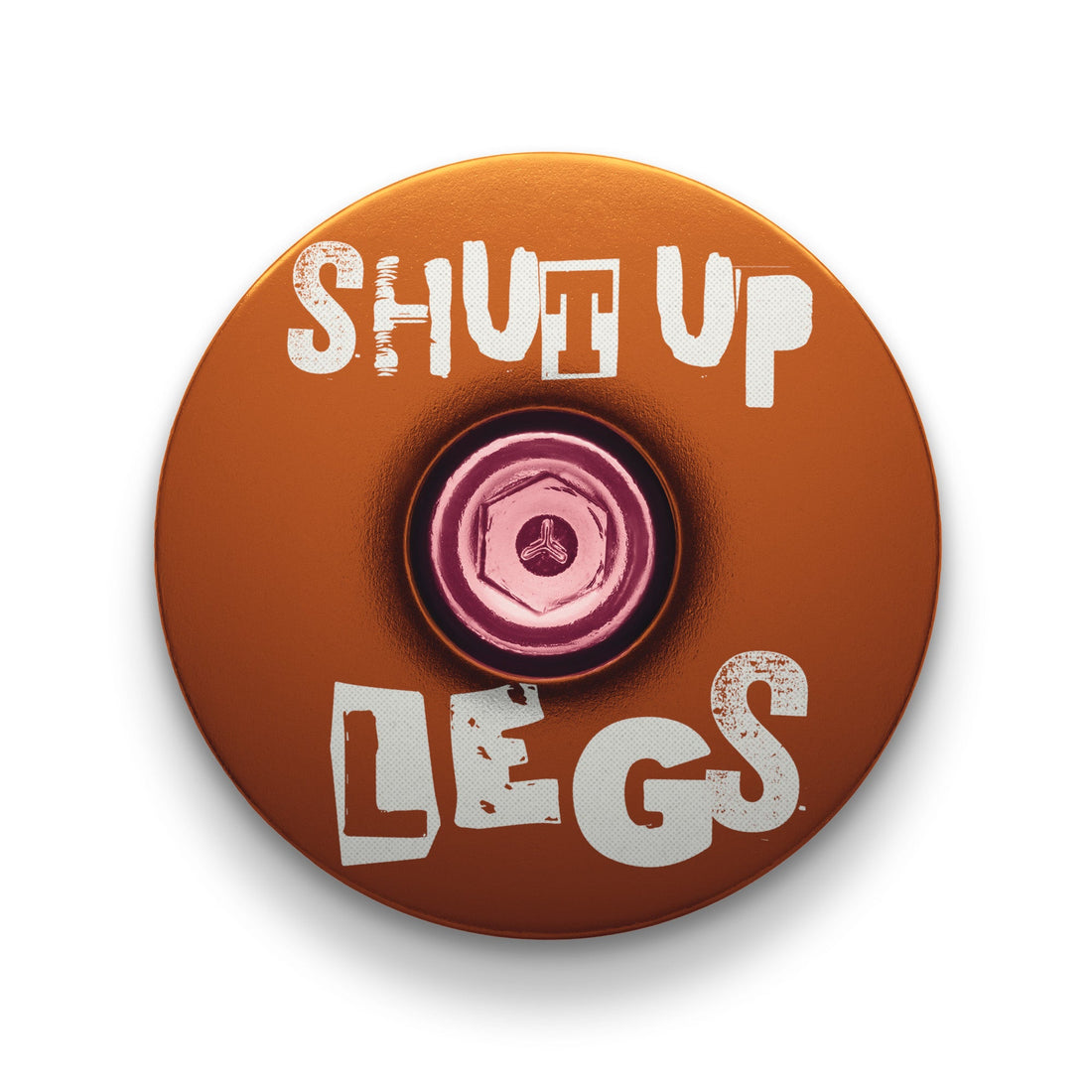Shut Up Legs! Custom Bicycle Headset Cap
