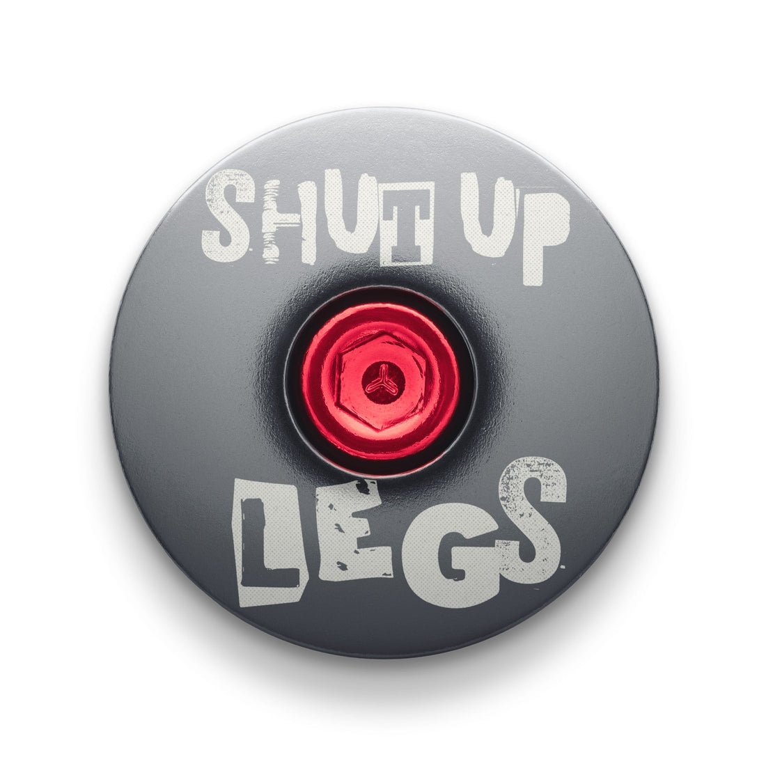 Shut Up Legs! Custom Bicycle Headset Cap
