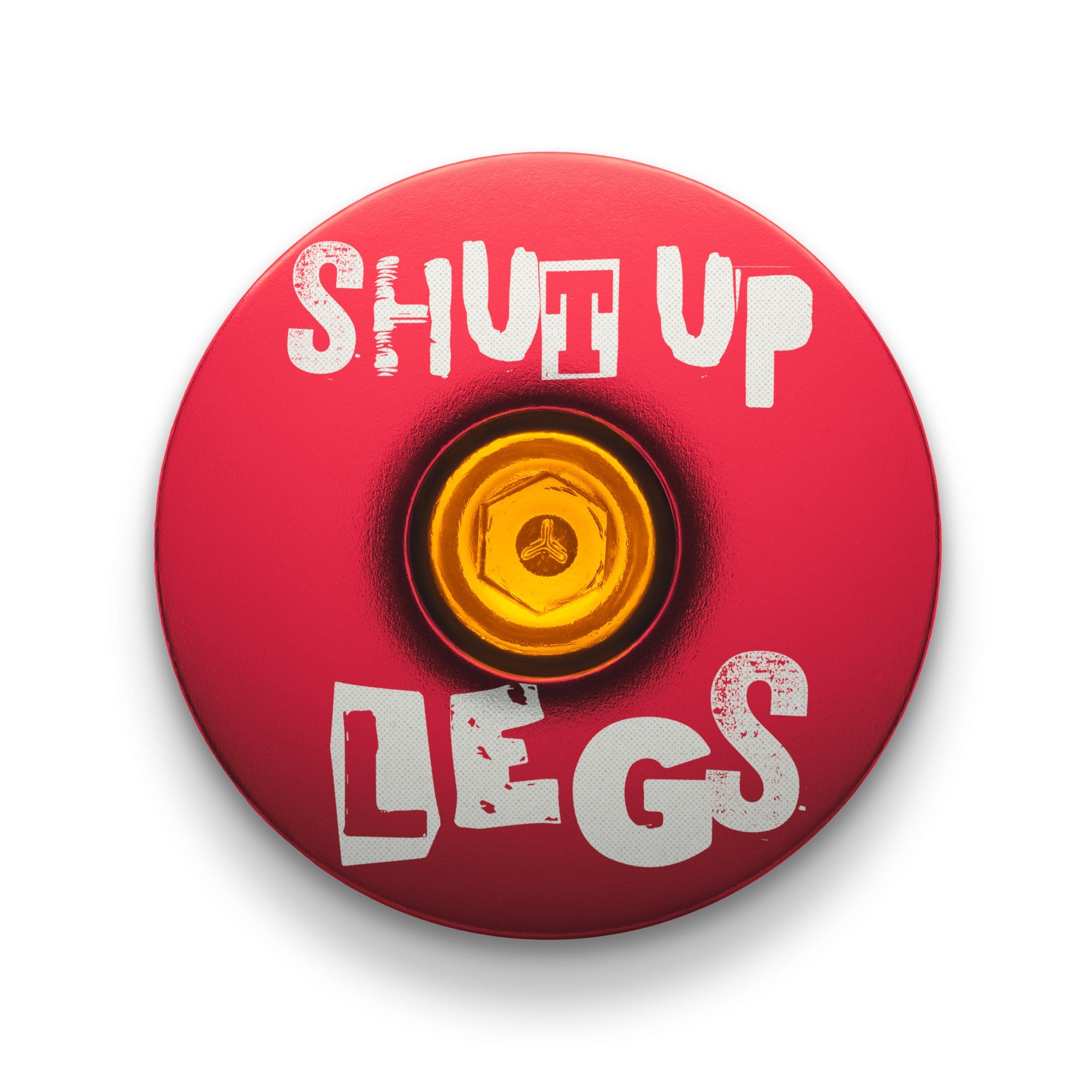 Shut Up Legs! Custom Bicycle Headset Cap