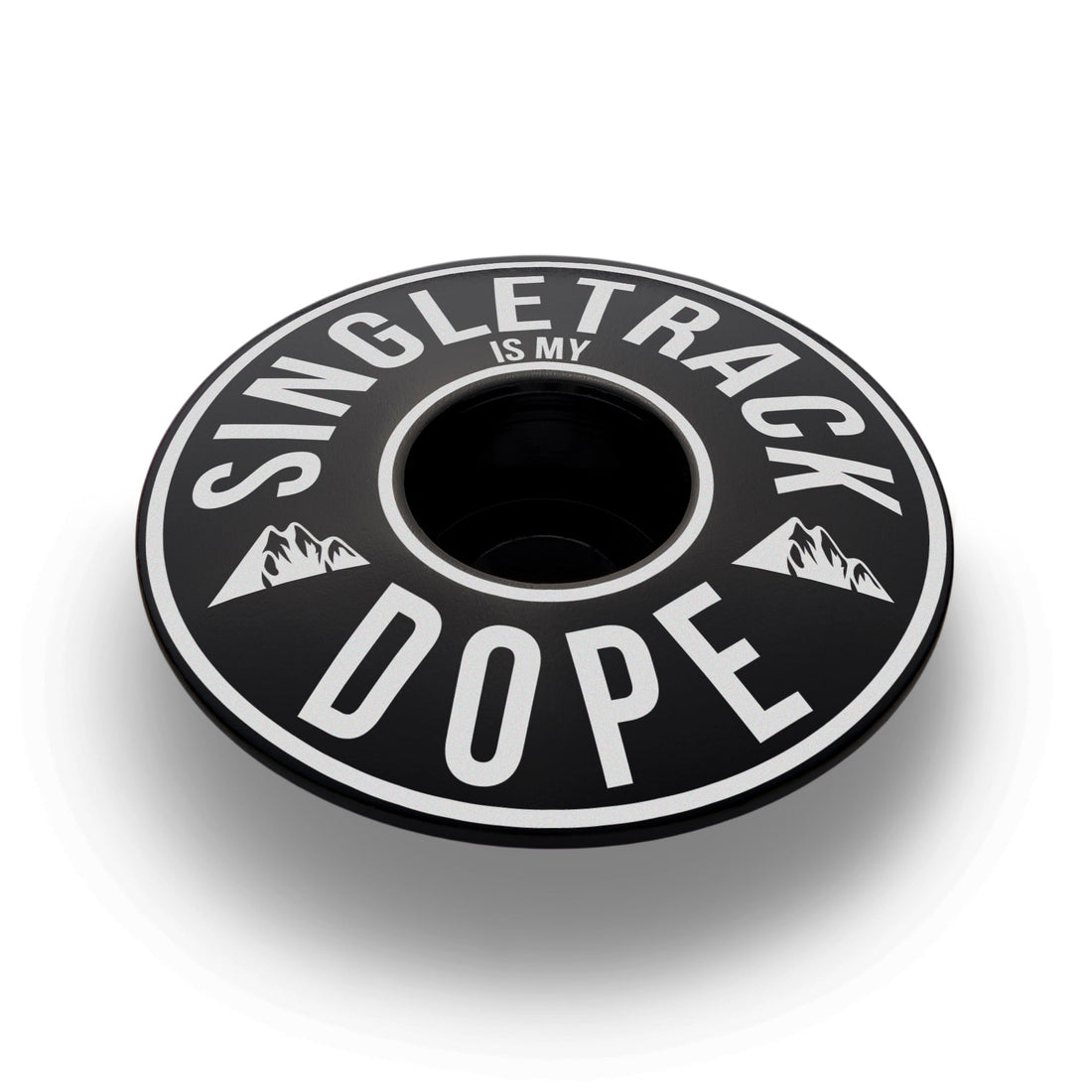 Singletrack Is My Dope Bicycle Headset Cap