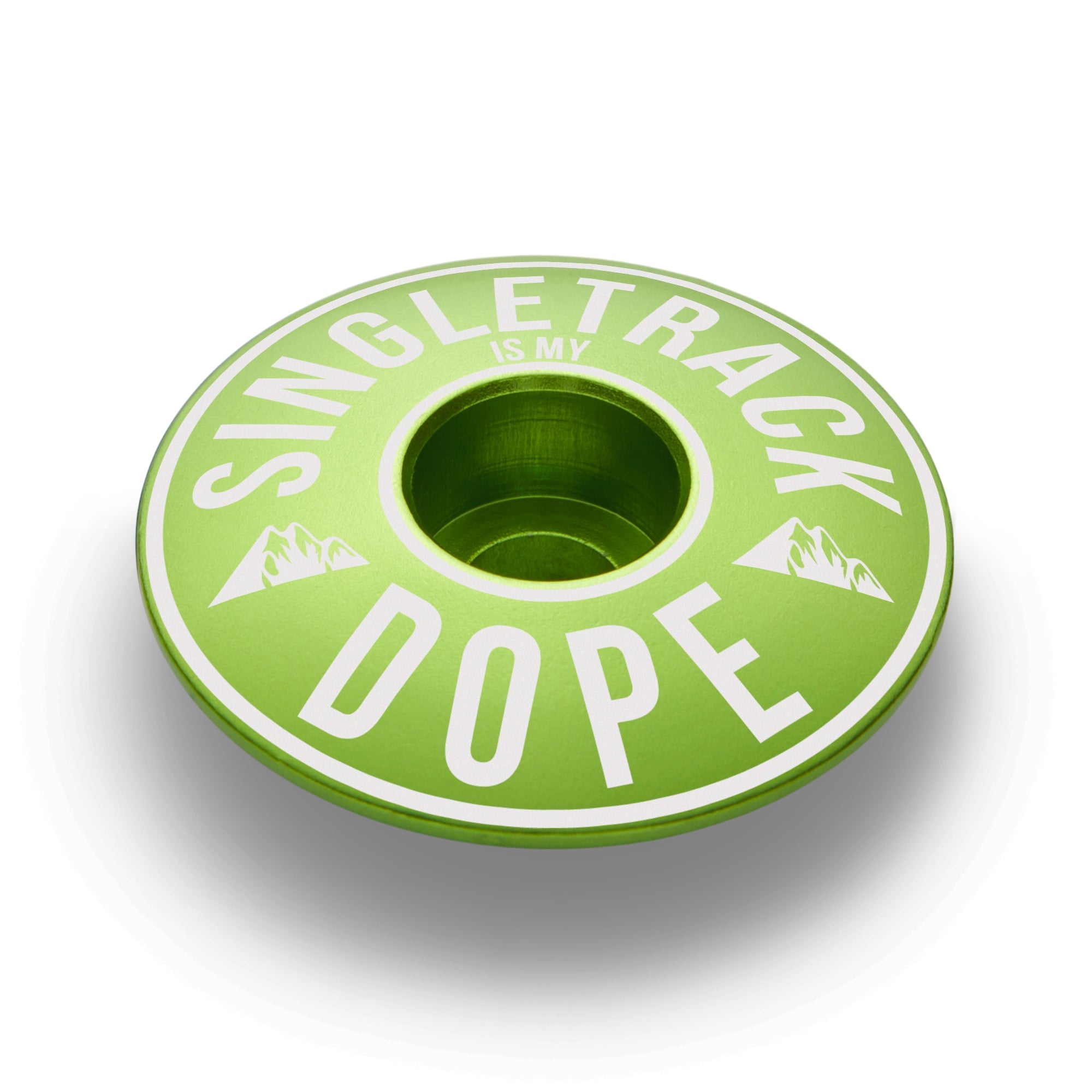 Singletrack Is My Dope Bicycle Headset Cap