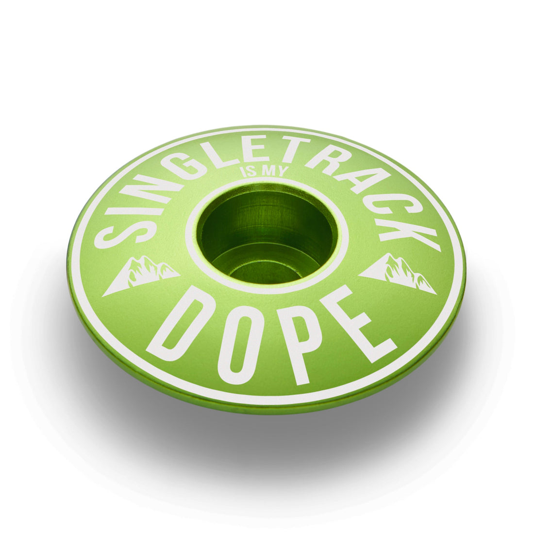 Singletrack Is My Dope Bicycle Headset Cap