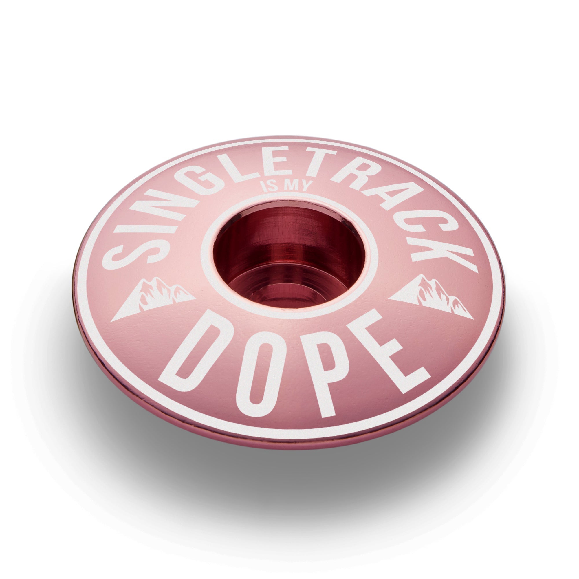 Singletrack Is My Dope Bicycle Headset Cap