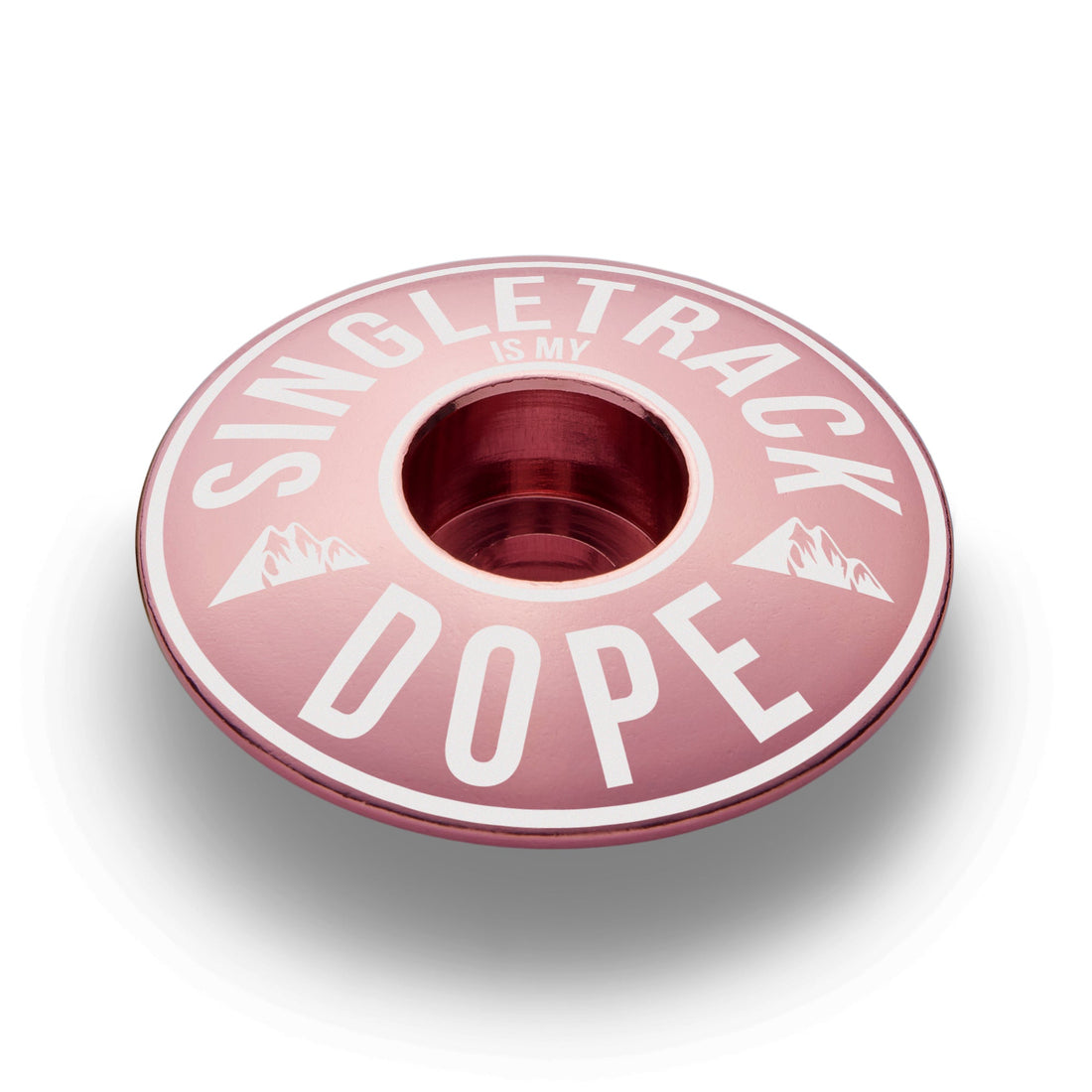 Singletrack Is My Dope Bicycle Headset Cap