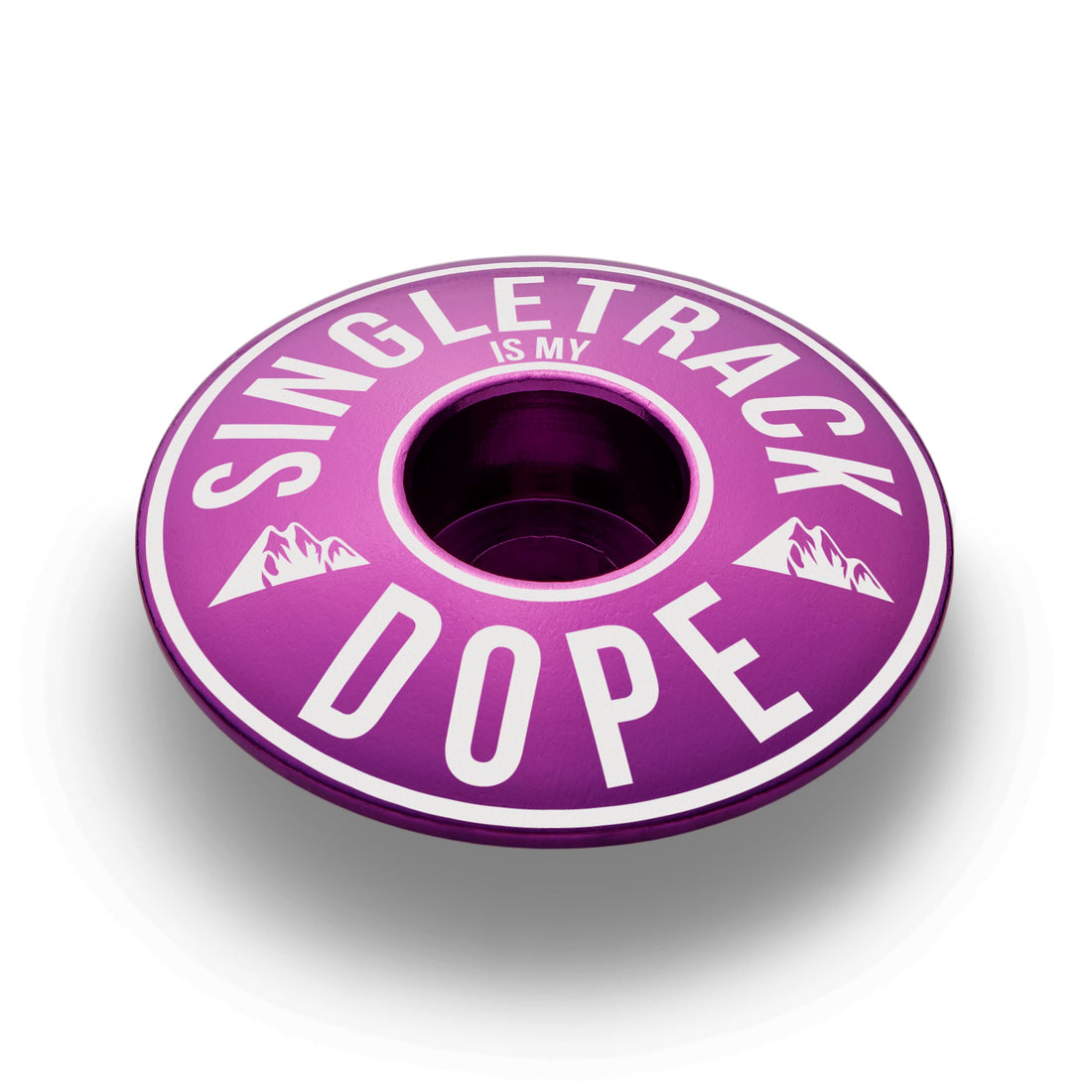 Singletrack Is My Dope Bicycle Headset Cap