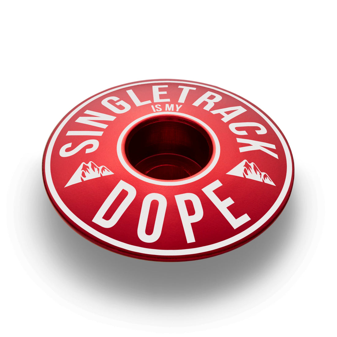 Singletrack Is My Dope Bicycle Headset Cap